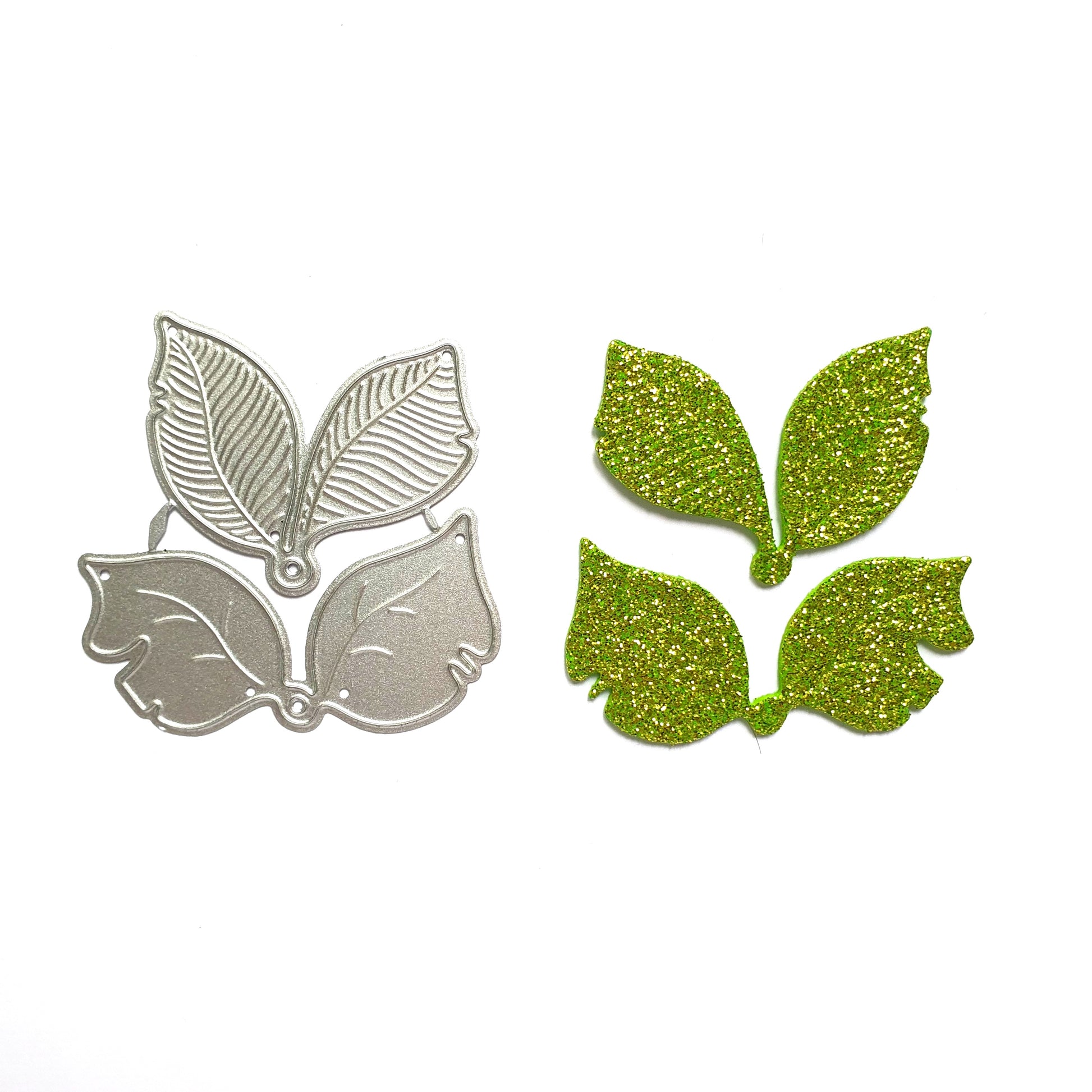 Leaves Metal Cutting Dies 2 pcs set - Luxy Kraft