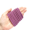 Purple Nylon headbands one size fits all headbands - Luxy Kraft
