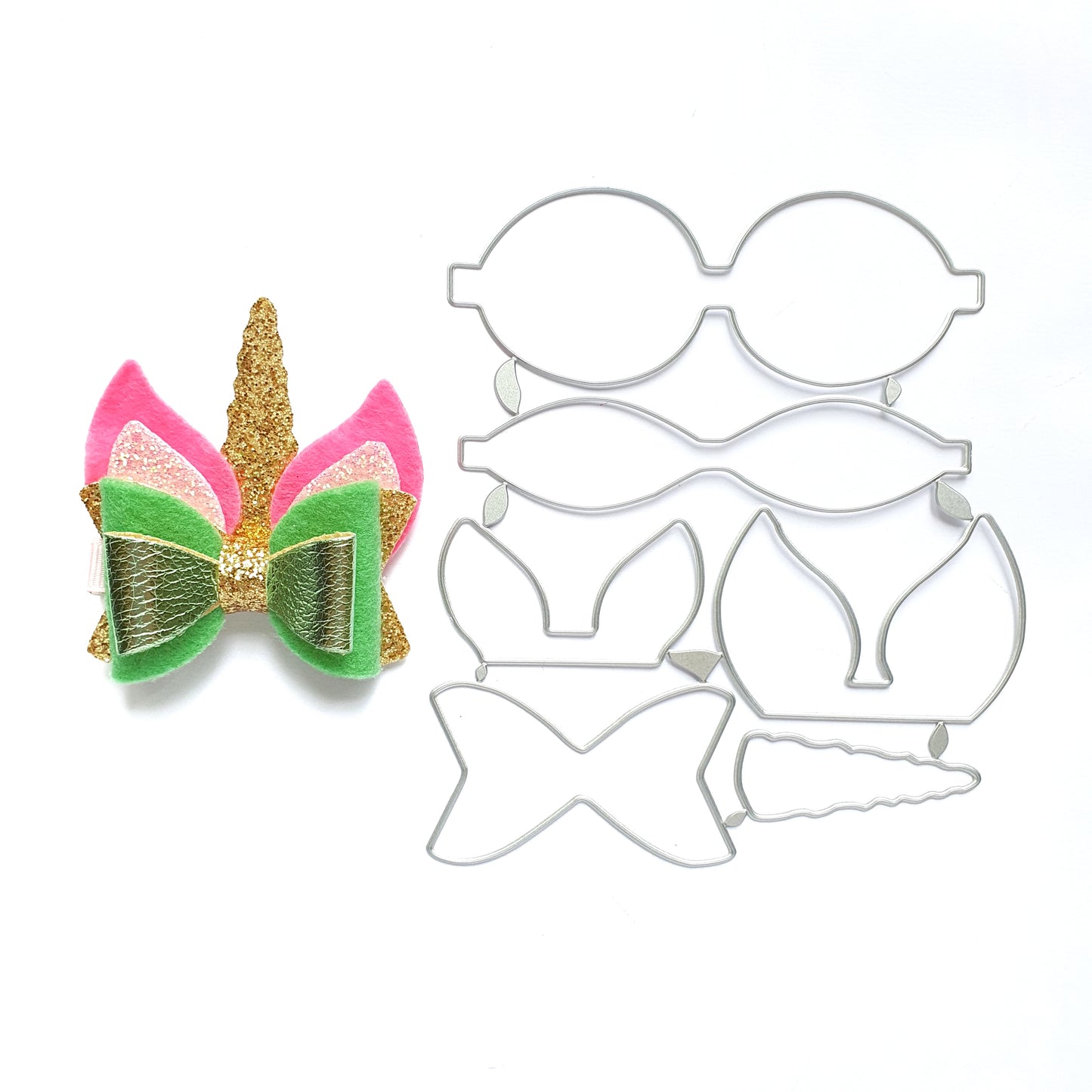 Unicorn Bow Metal Cutting Dies - Luxy Kraft