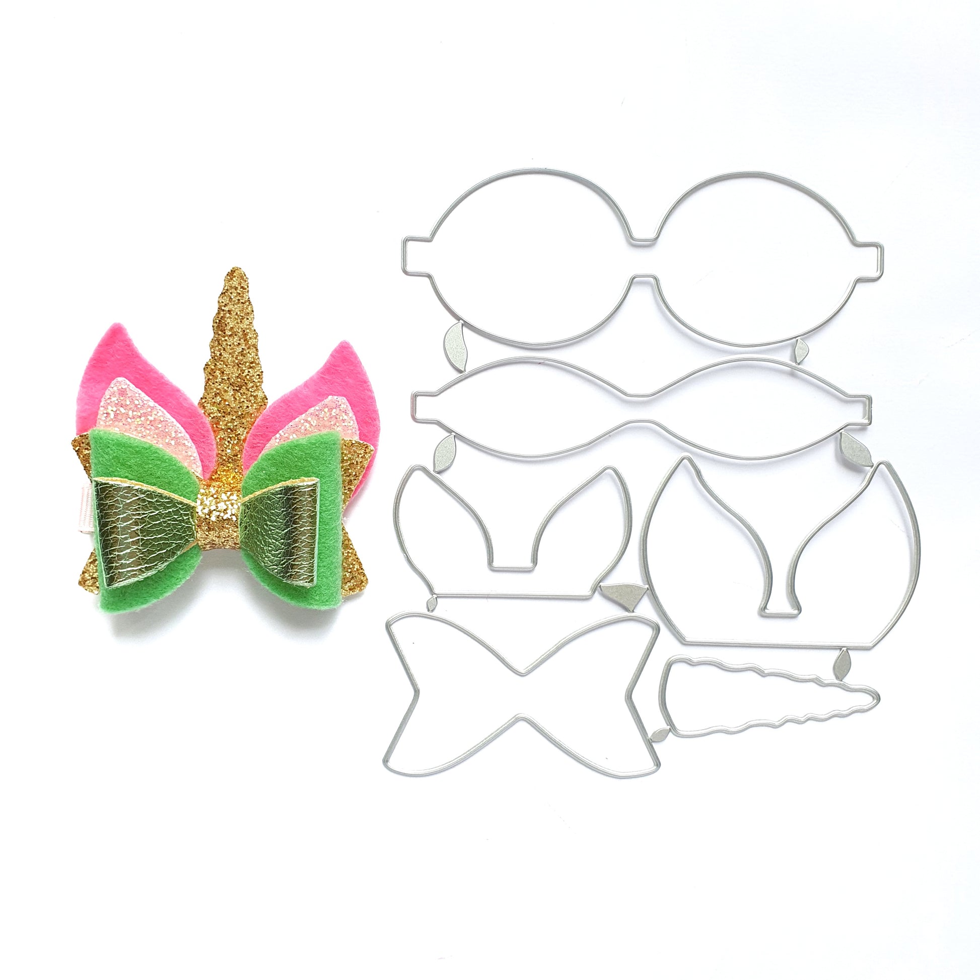 Unicorn Bow Metal Cutting Dies - Luxy Kraft