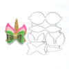 Unicorn Bow Metal Cutting Dies - Luxy Kraft