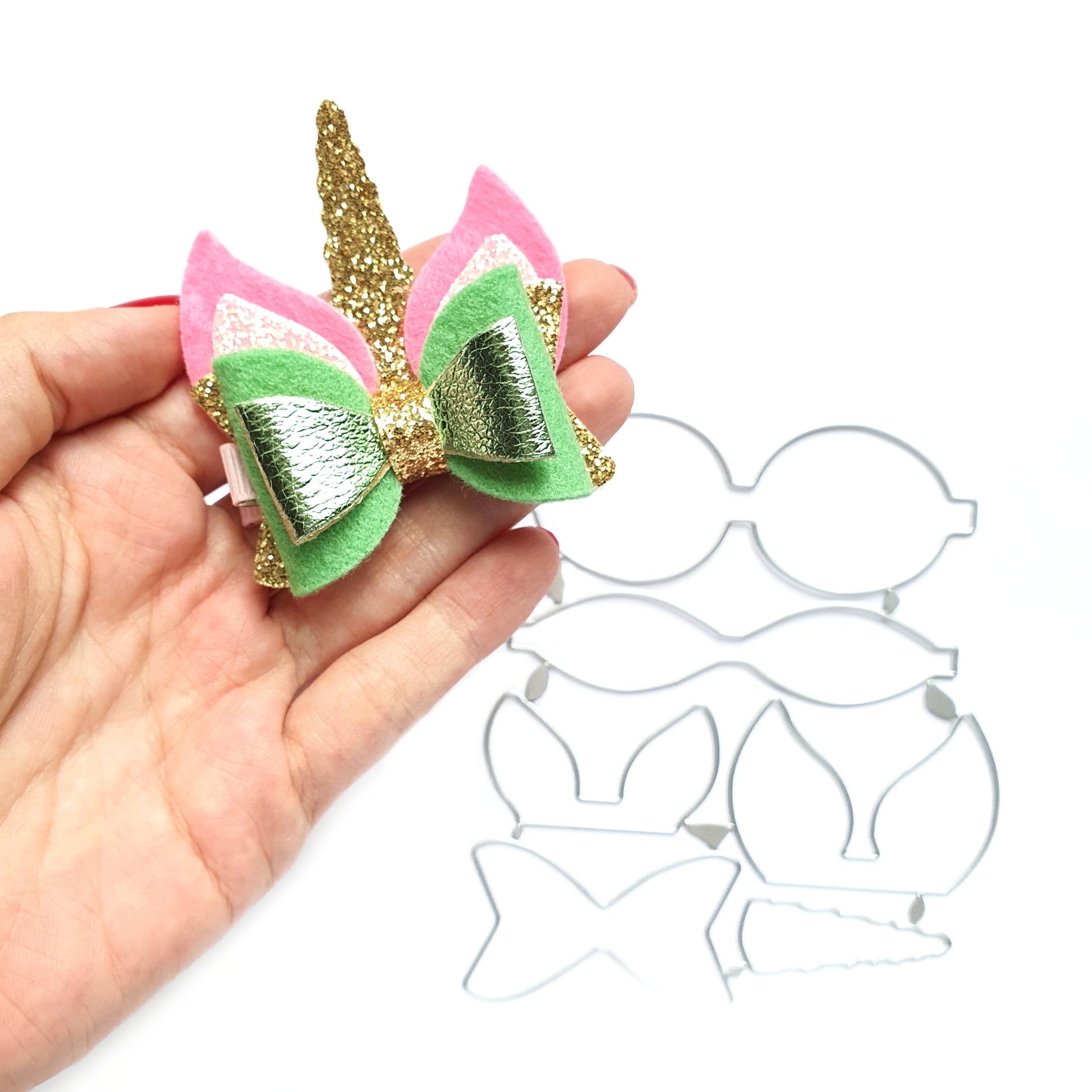 Unicorn Bow Metal Cutting Dies - Luxy Kraft