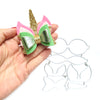 Unicorn Bow Metal Cutting Dies - Luxy Kraft