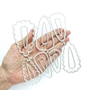 Click Clack Barrete Hair clip Metal Cutting dies 7 pcs set - Luxy Kraft