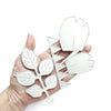FLOWER LEAVES METAL CUTTING DIES 4 PCS SET - Luxy Kraft
