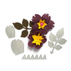 FLOWER LEAVES METAL CUTTING DIES 4 PCS SET - Luxy Kraft