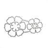 FLOWER CUTTING DIES 4 PCS SET - Luxy Kraft