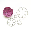 FLOWER CUTTING DIES 4 PCS SET - Luxy Kraft