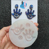 Earrings silicone mold for epoxy and resin craft - Luxy Kraft