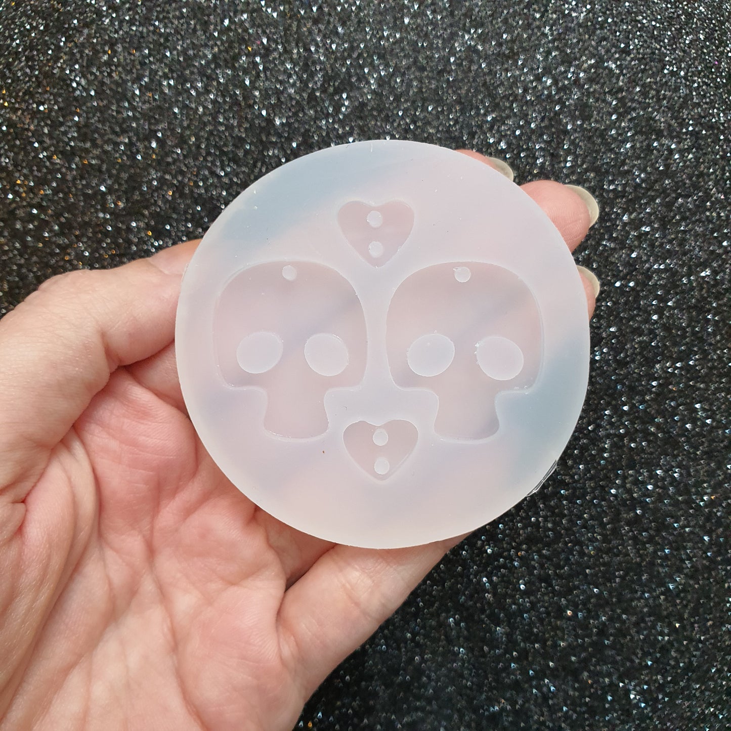 Earrings silicone mold for epoxy and resin craft - Luxy Kraft