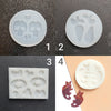 Earrings silicone mold for epoxy and resin craft - Luxy Kraft