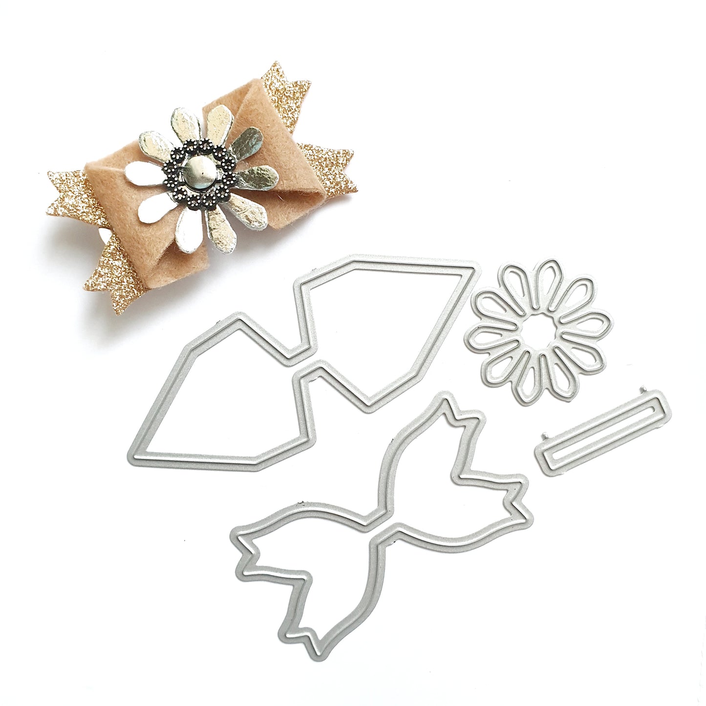 FLOWER BOW CUTTING DIES - Luxy Kraft