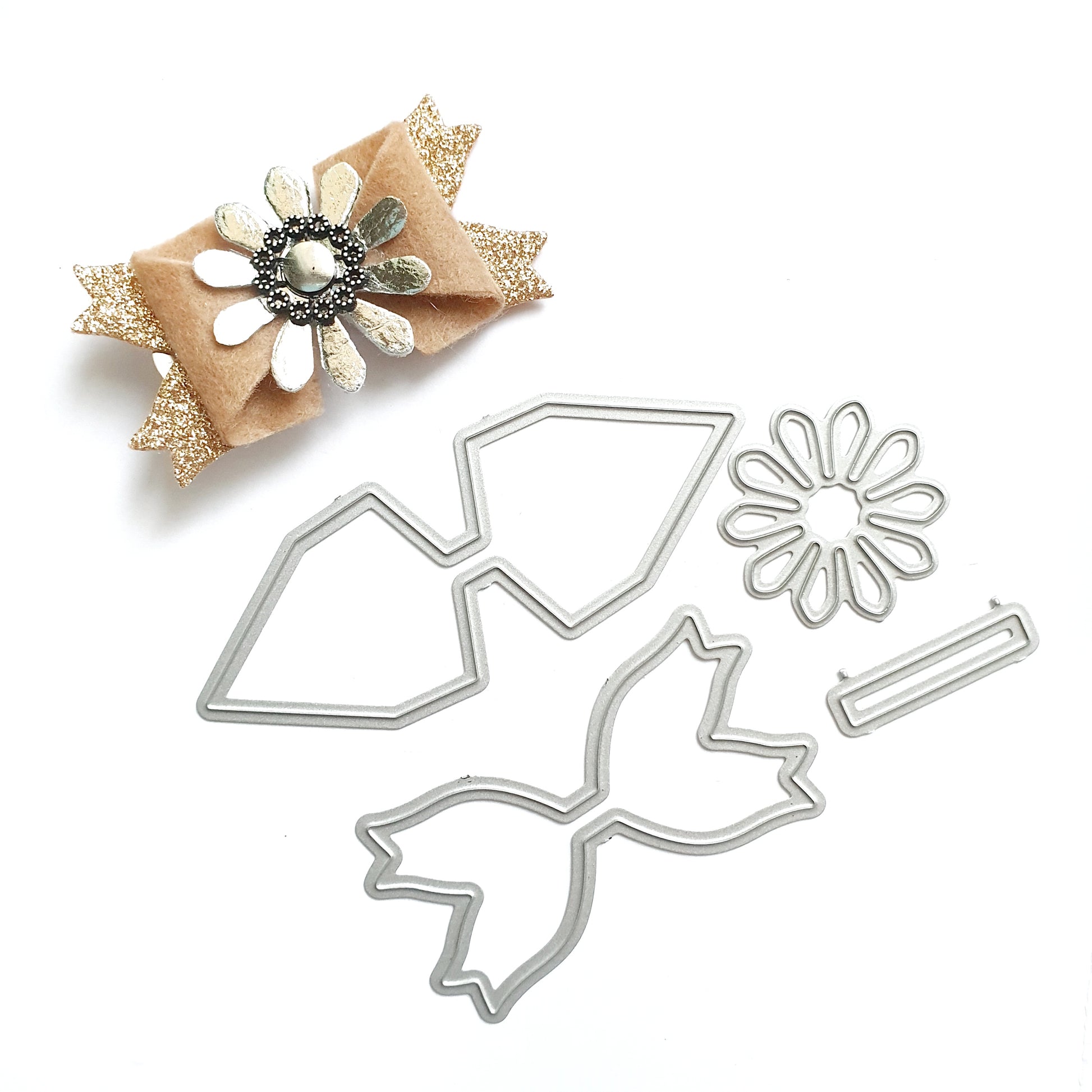 FLOWER BOW CUTTING DIES - Luxy Kraft
