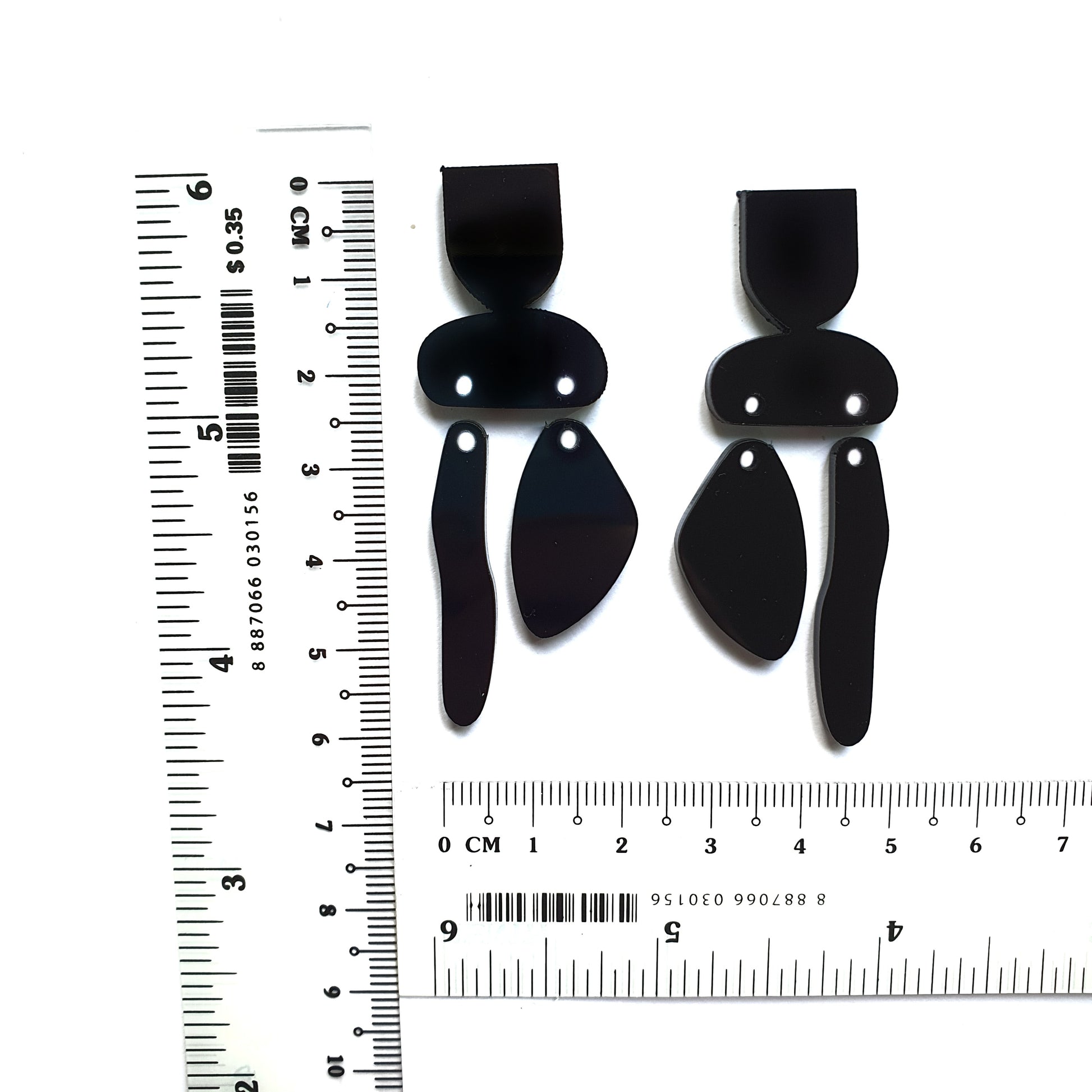 Earrings silicone mold for epoxy and resin - Luxy Kraft
