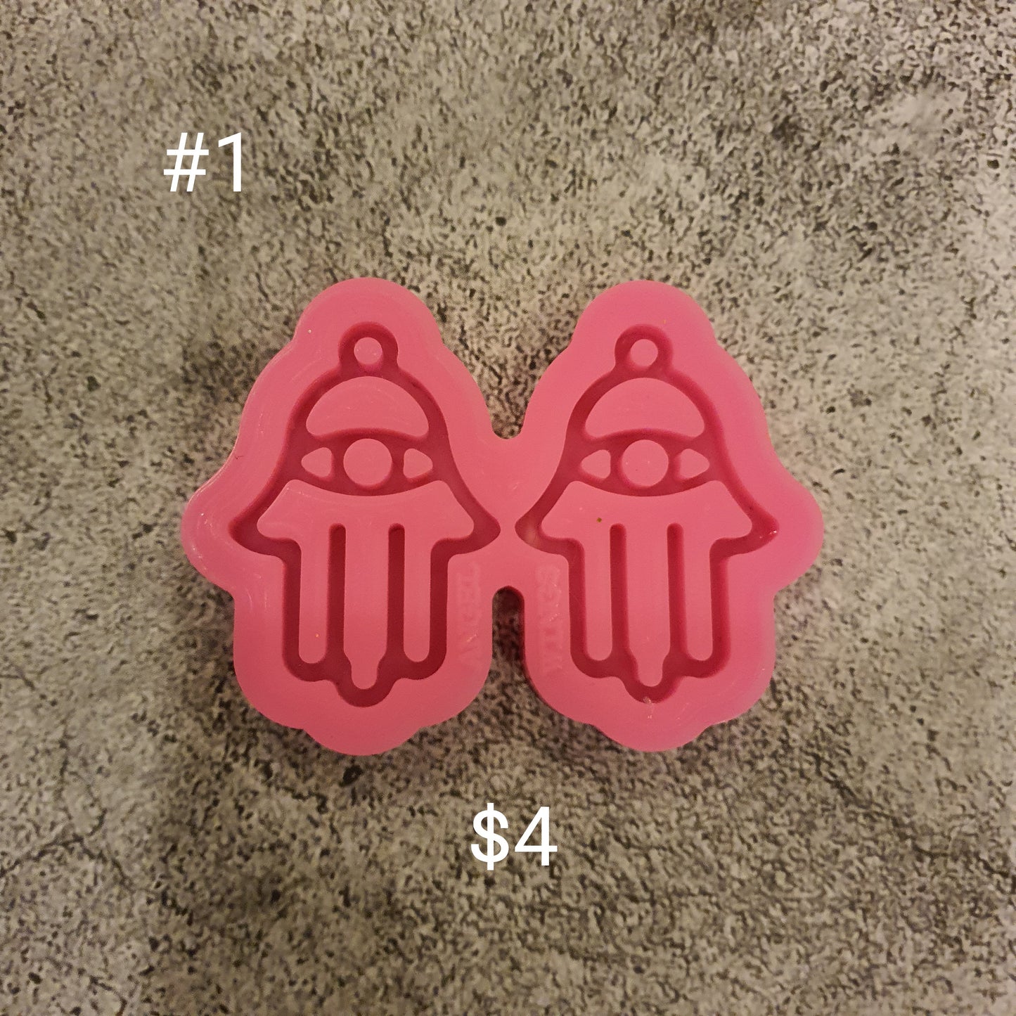 SALE! Earrings silicone mold for epoxy and resin craft - Luxy Kraft