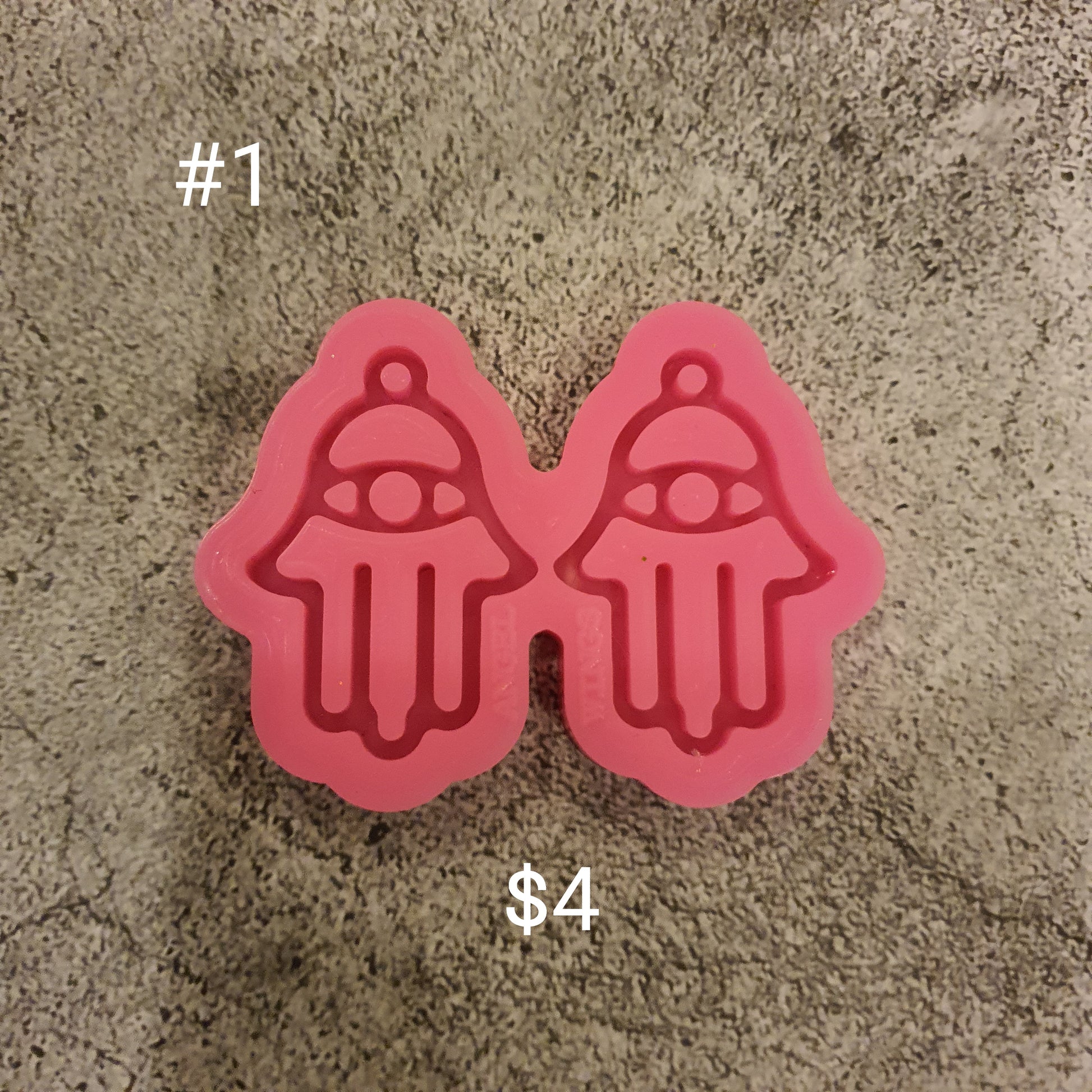SALE! Earrings silicone mold for epoxy and resin craft - Luxy Kraft
