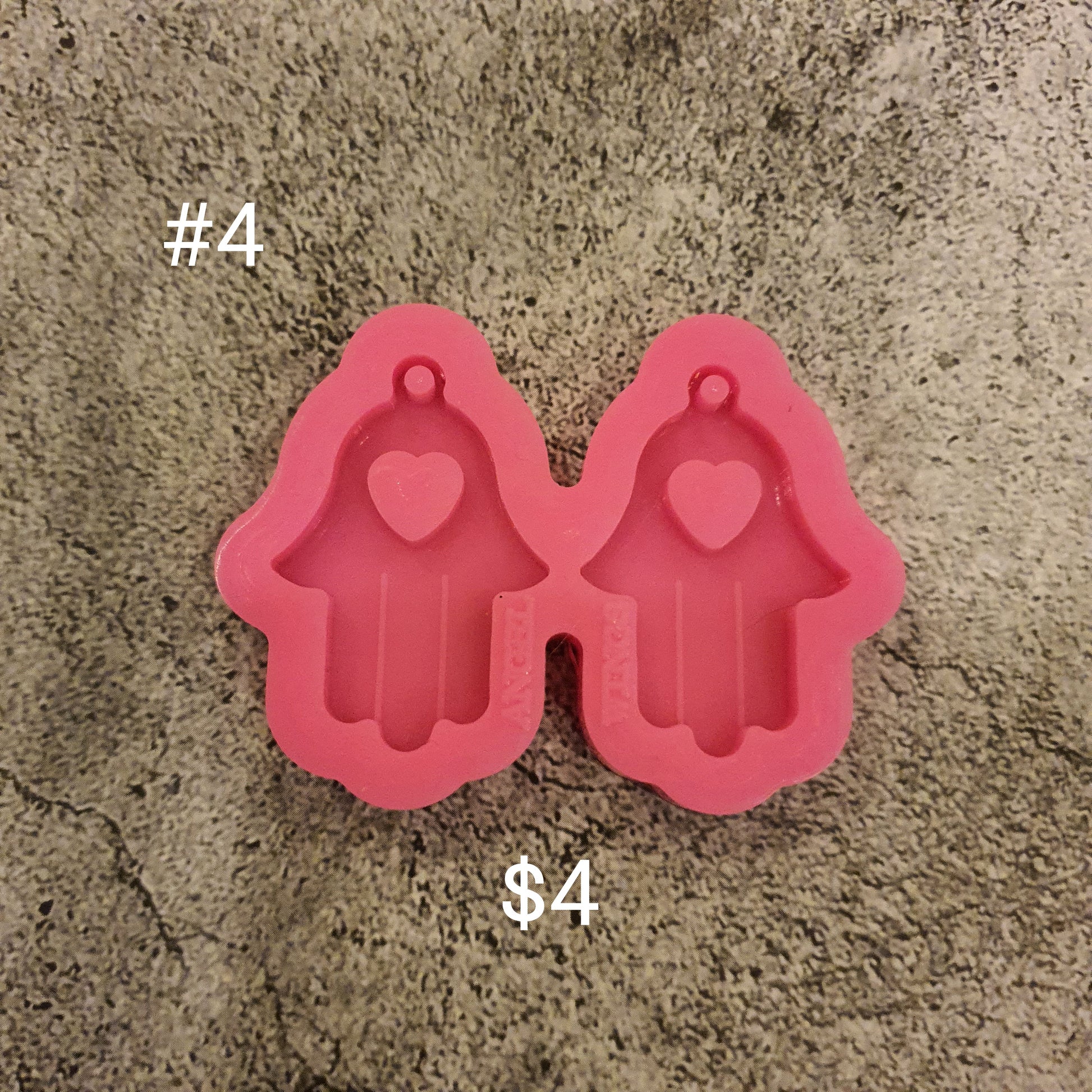 SALE! Earrings silicone mold for epoxy and resin craft - Luxy Kraft