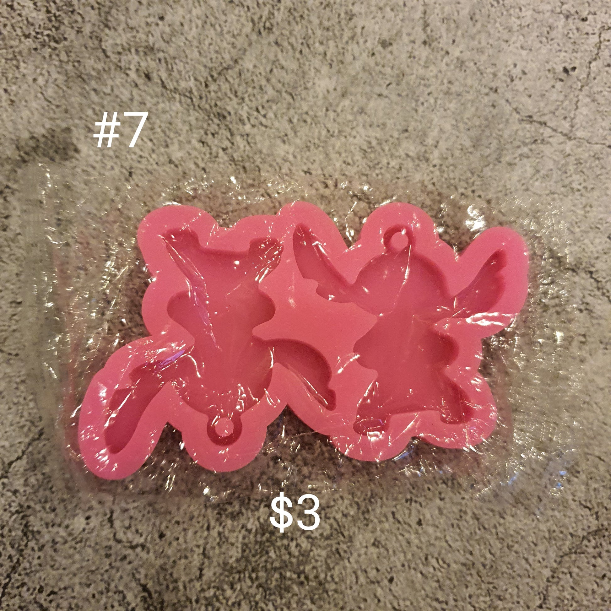 SALE! Earrings silicone mold for epoxy and resin craft - Luxy Kraft