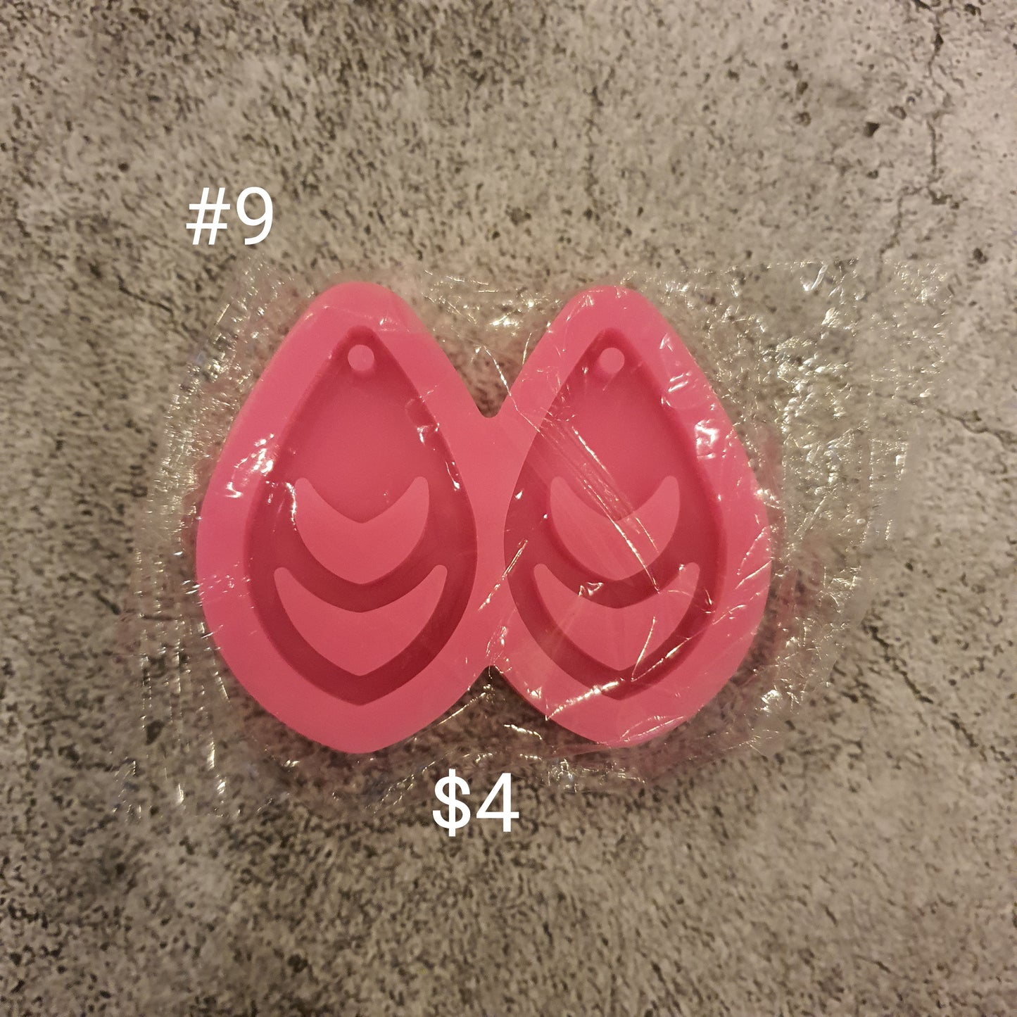 SALE! Earrings silicone mold for epoxy and resin craft - Luxy Kraft