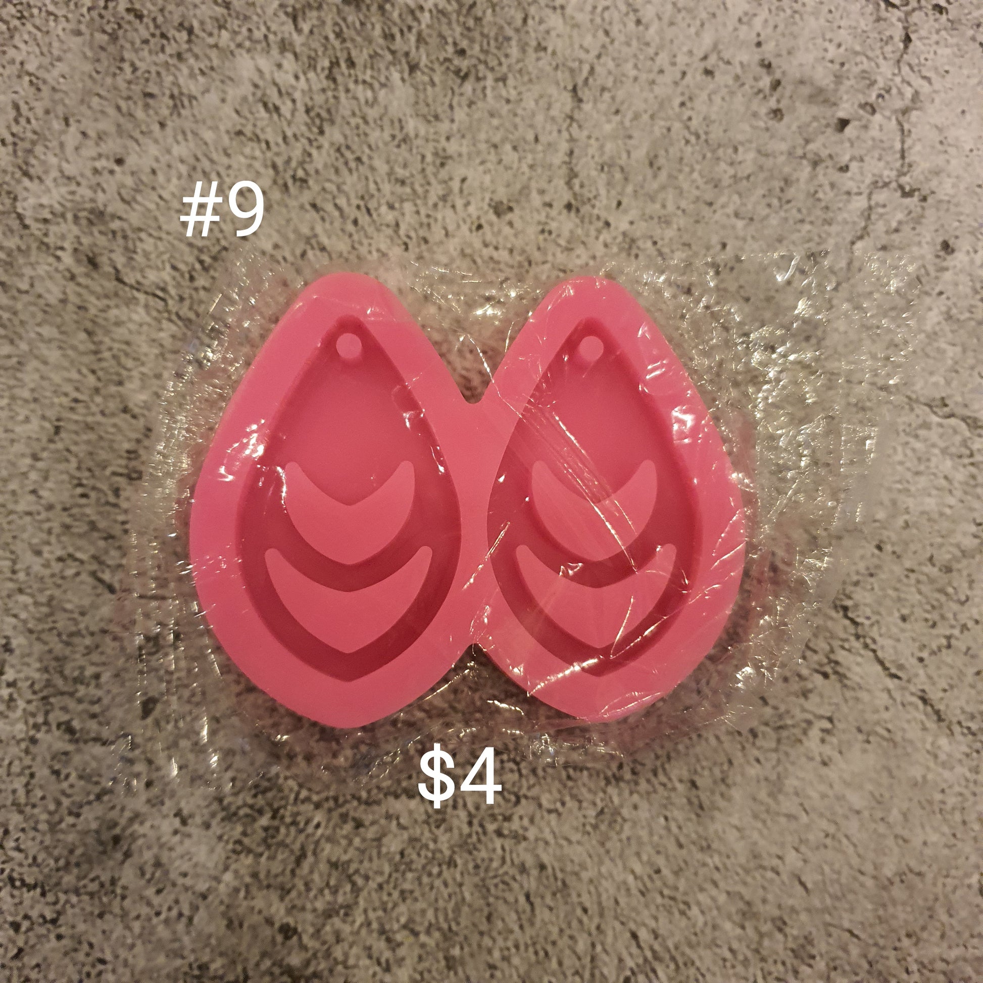 SALE! Earrings silicone mold for epoxy and resin craft - Luxy Kraft