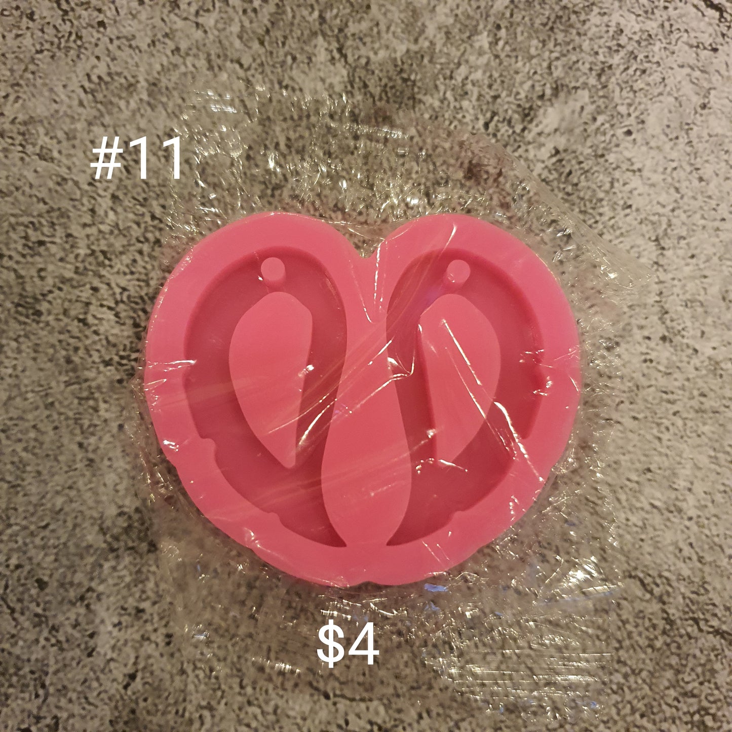 SALE! Earrings silicone mold for epoxy and resin craft - Luxy Kraft