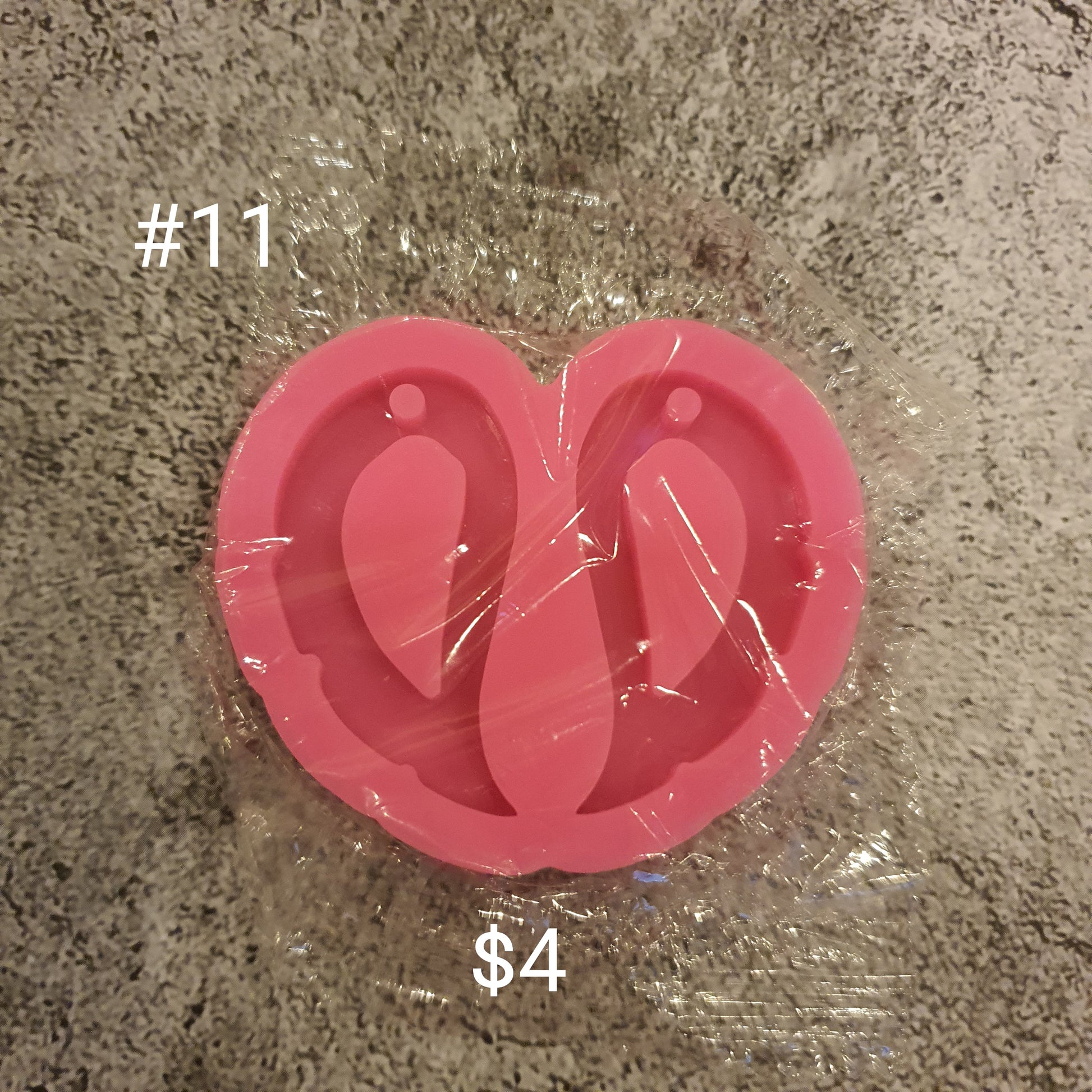 SALE! Earrings silicone mold for epoxy and resin craft - Luxy Kraft