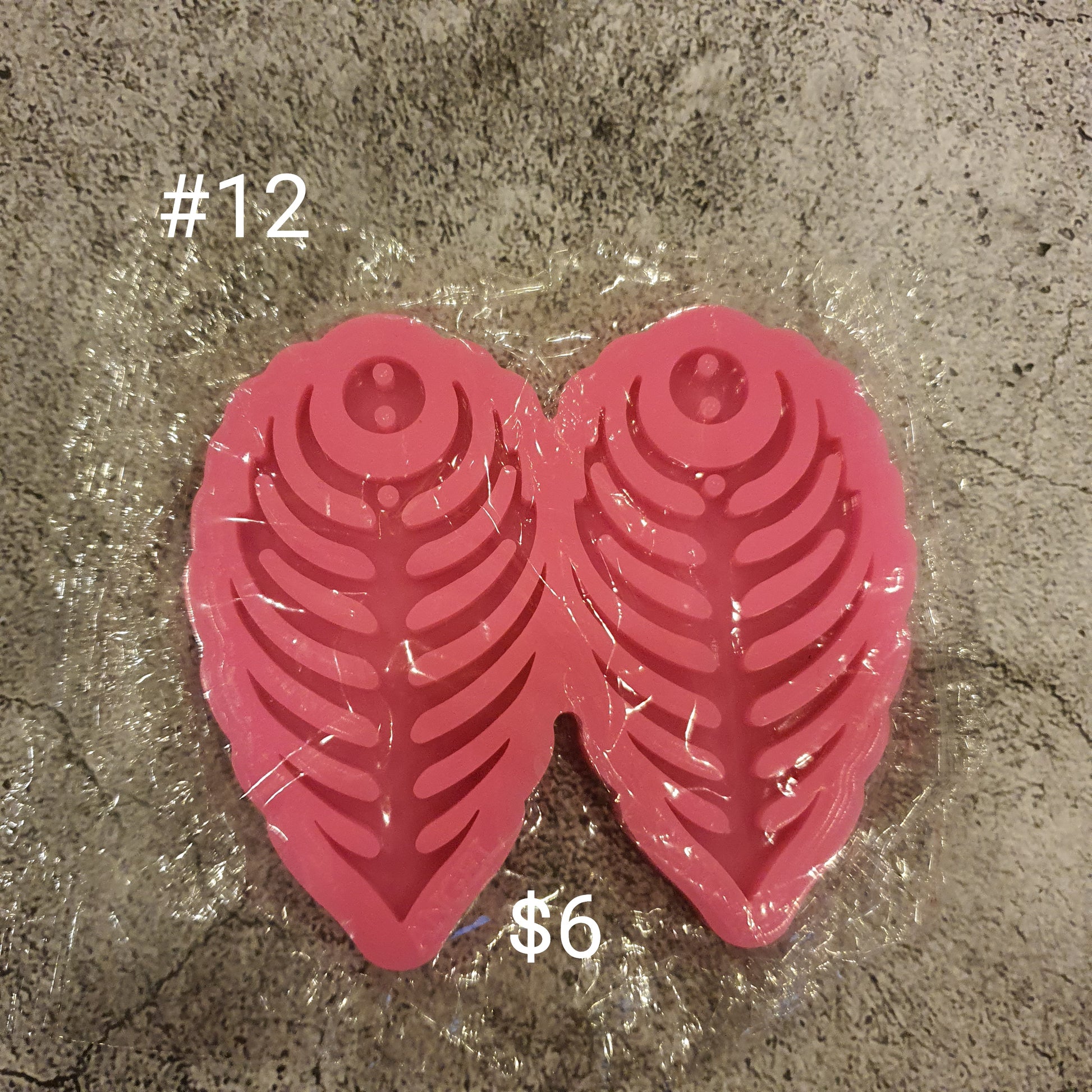 SALE! Earrings silicone mold for epoxy and resin craft - Luxy Kraft
