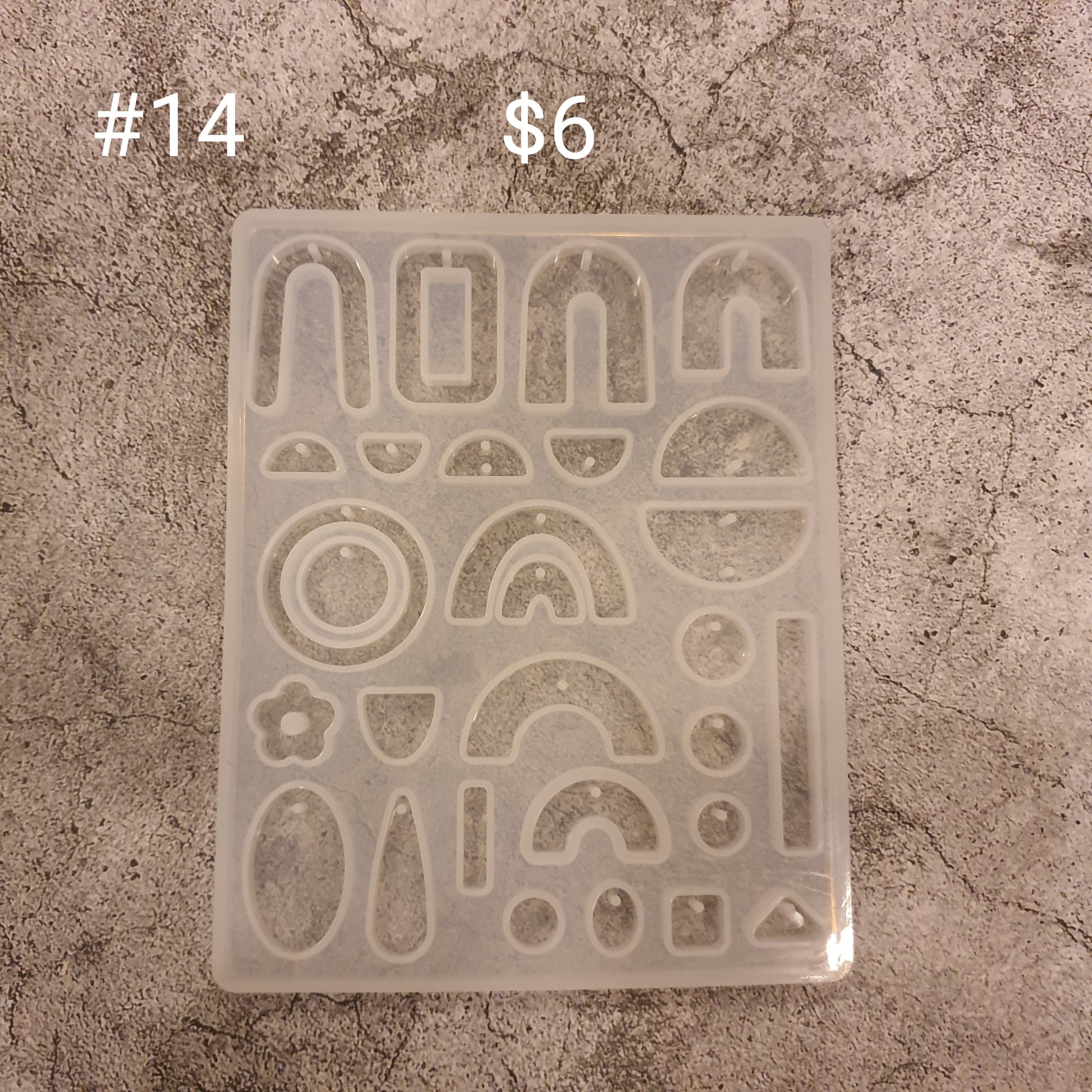 SALE! Earrings silicone mold for epoxy and resin craft - Luxy Kraft
