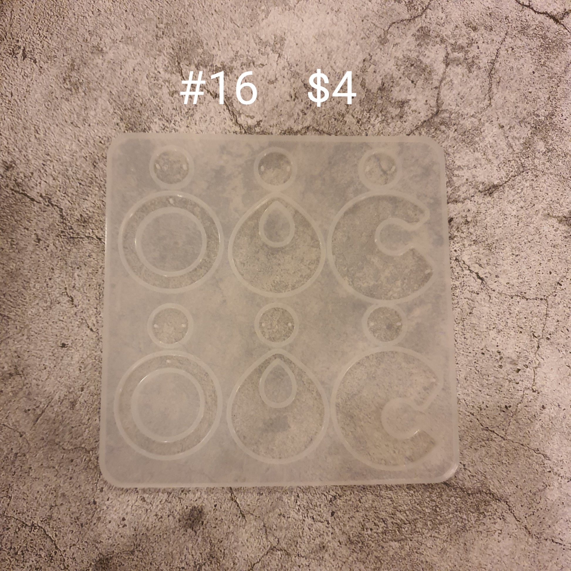 SALE! Earrings silicone mold for epoxy and resin craft - Luxy Kraft