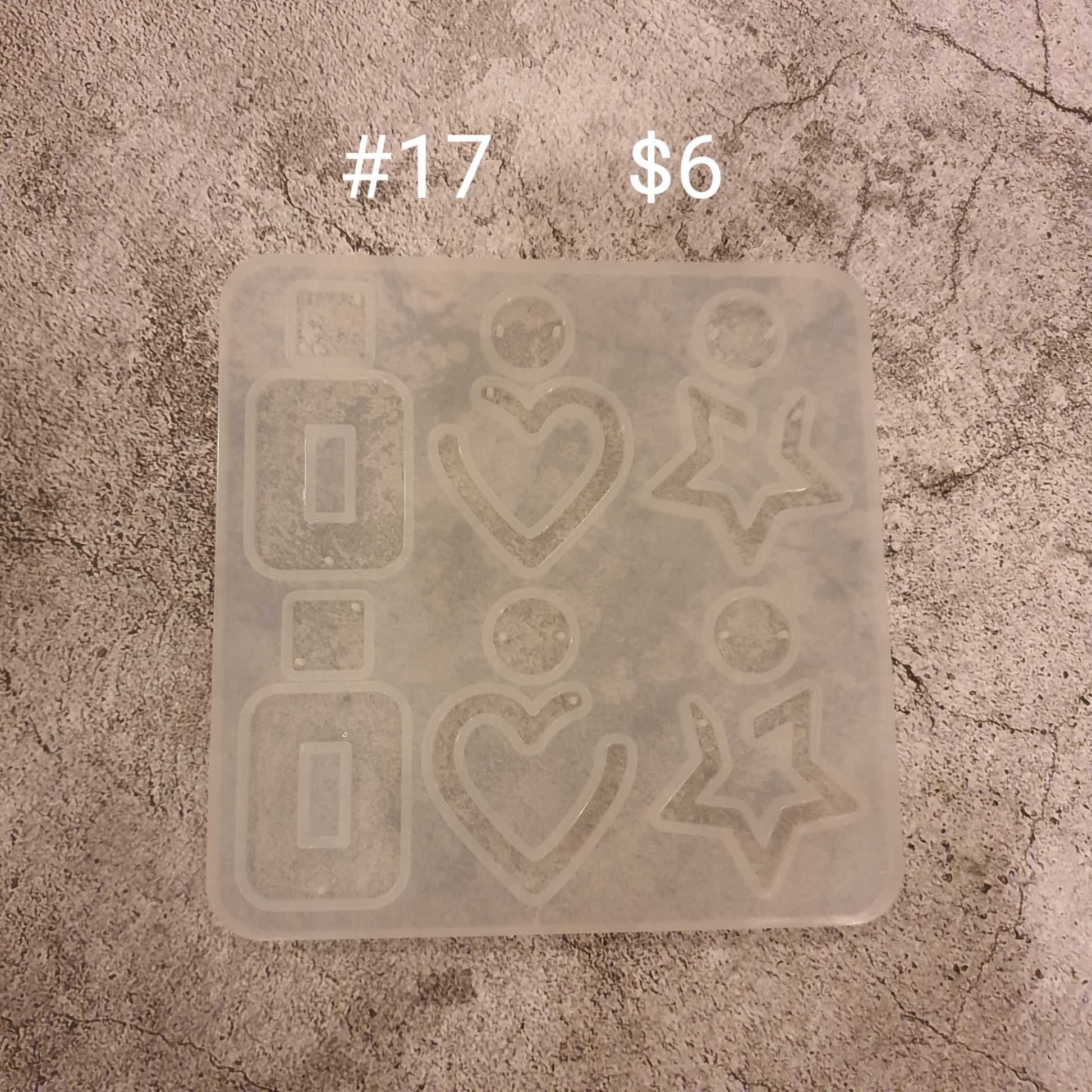 SALE! Earrings silicone mold for epoxy and resin craft - Luxy Kraft