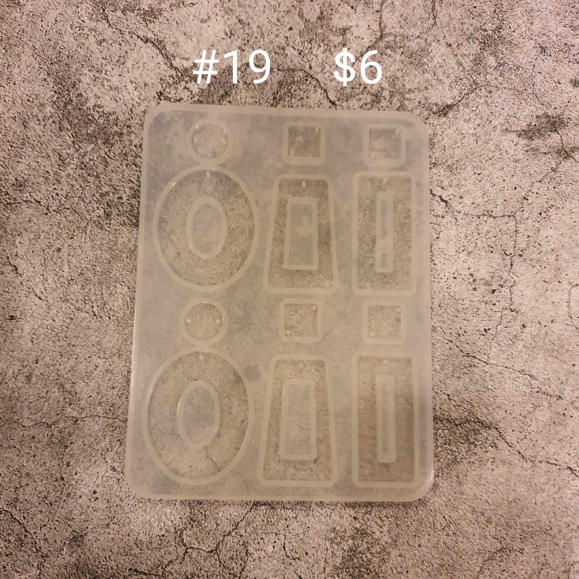 SALE! Earrings silicone mold for epoxy and resin craft - Luxy Kraft