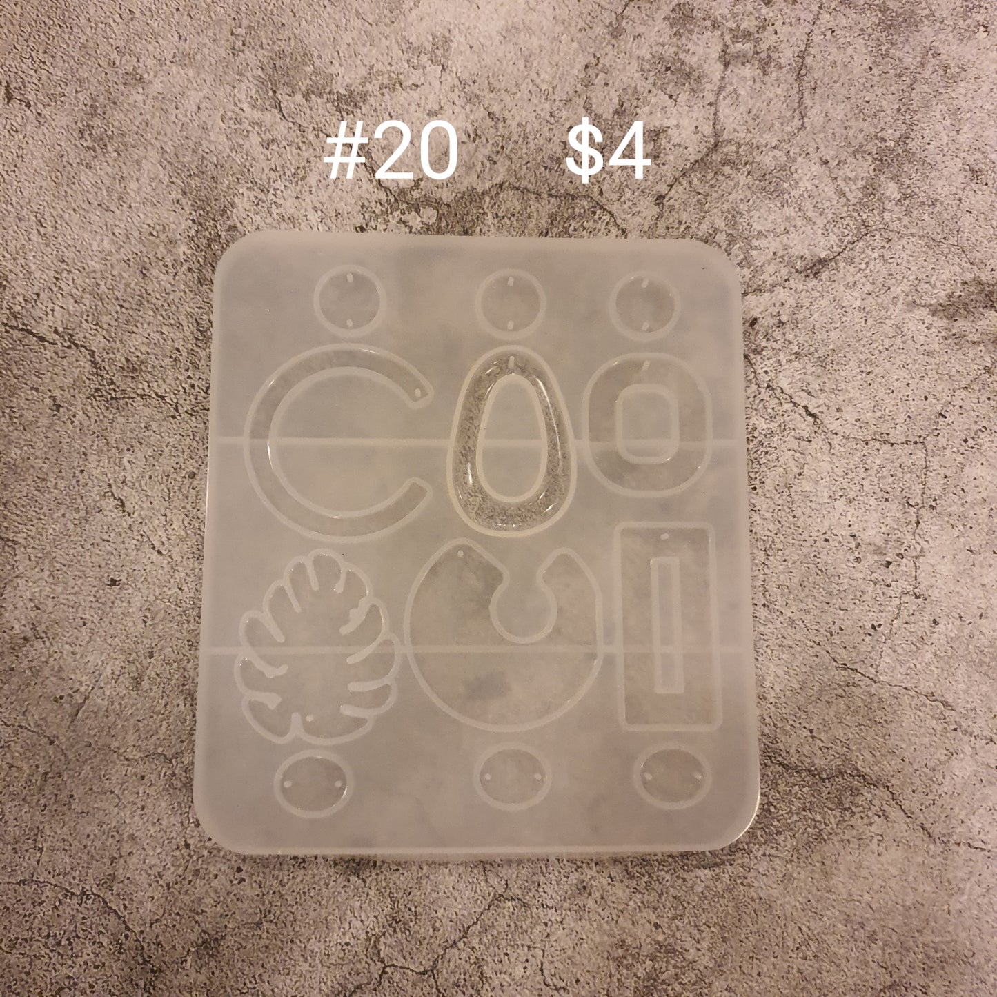 SALE! Earrings silicone mold for epoxy and resin craft - Luxy Kraft