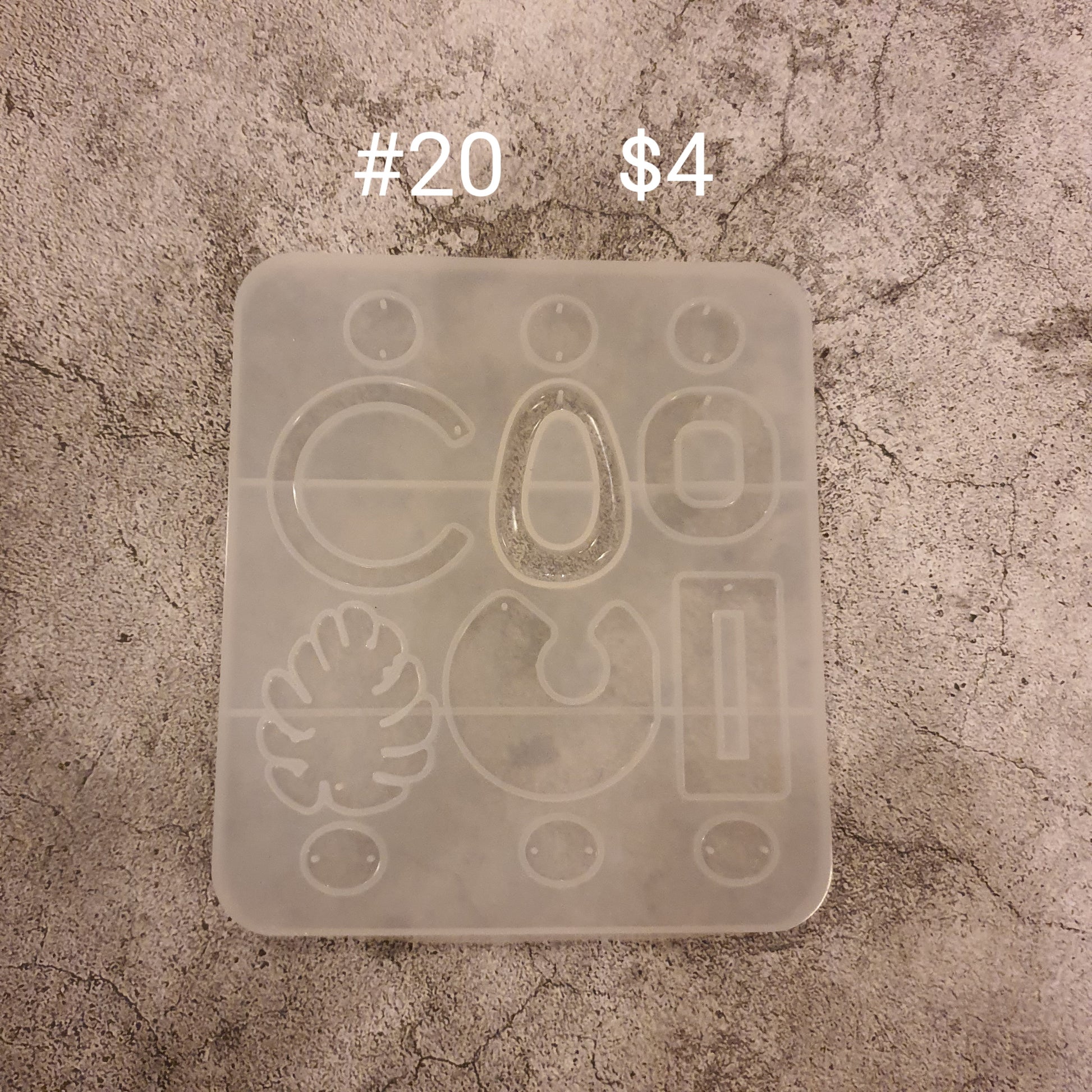 SALE! Earrings silicone mold for epoxy and resin craft - Luxy Kraft