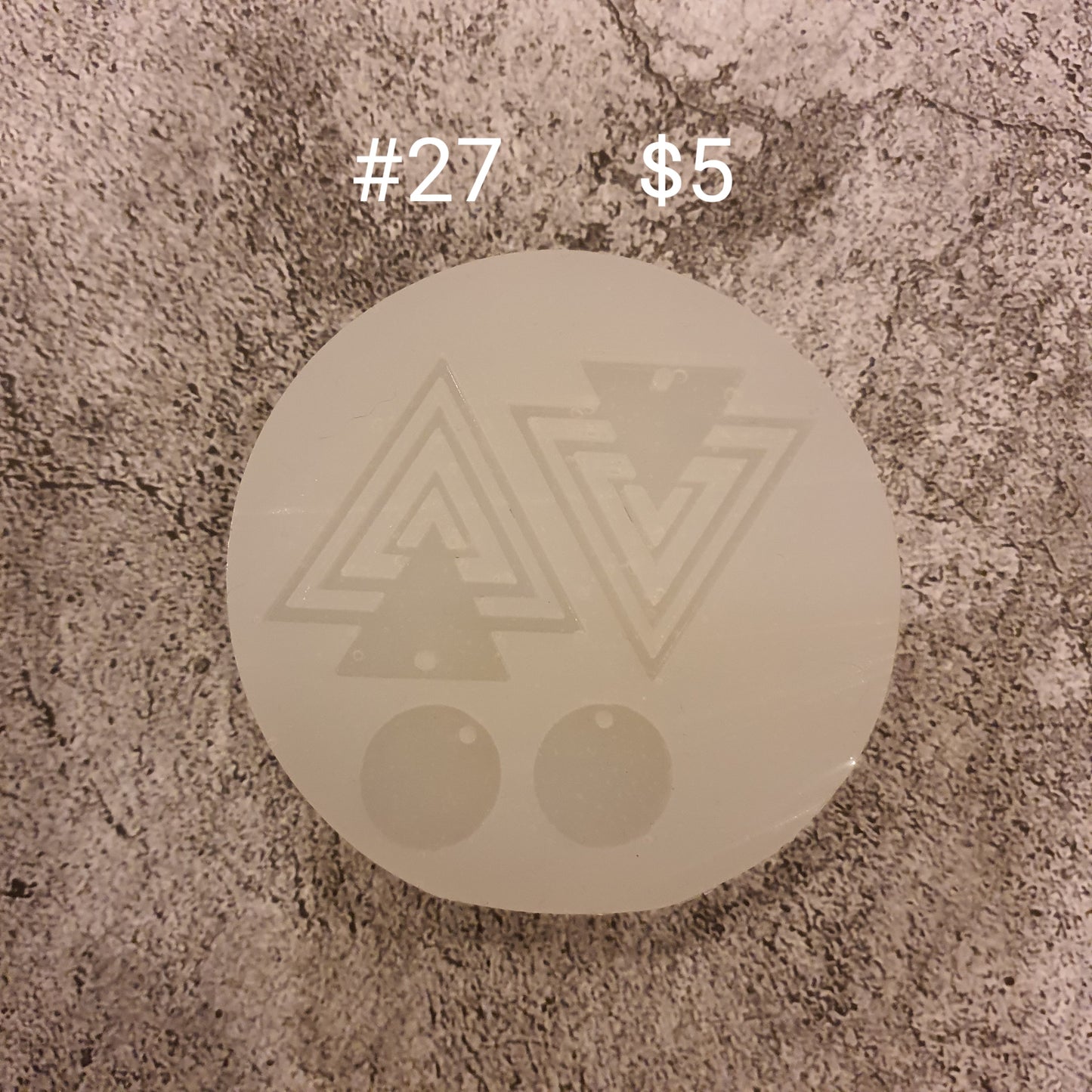 SALE! Earrings silicone mold for epoxy and resin craft - Luxy Kraft