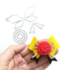 Bow flower cutting dies D-471 - Luxy Kraft
