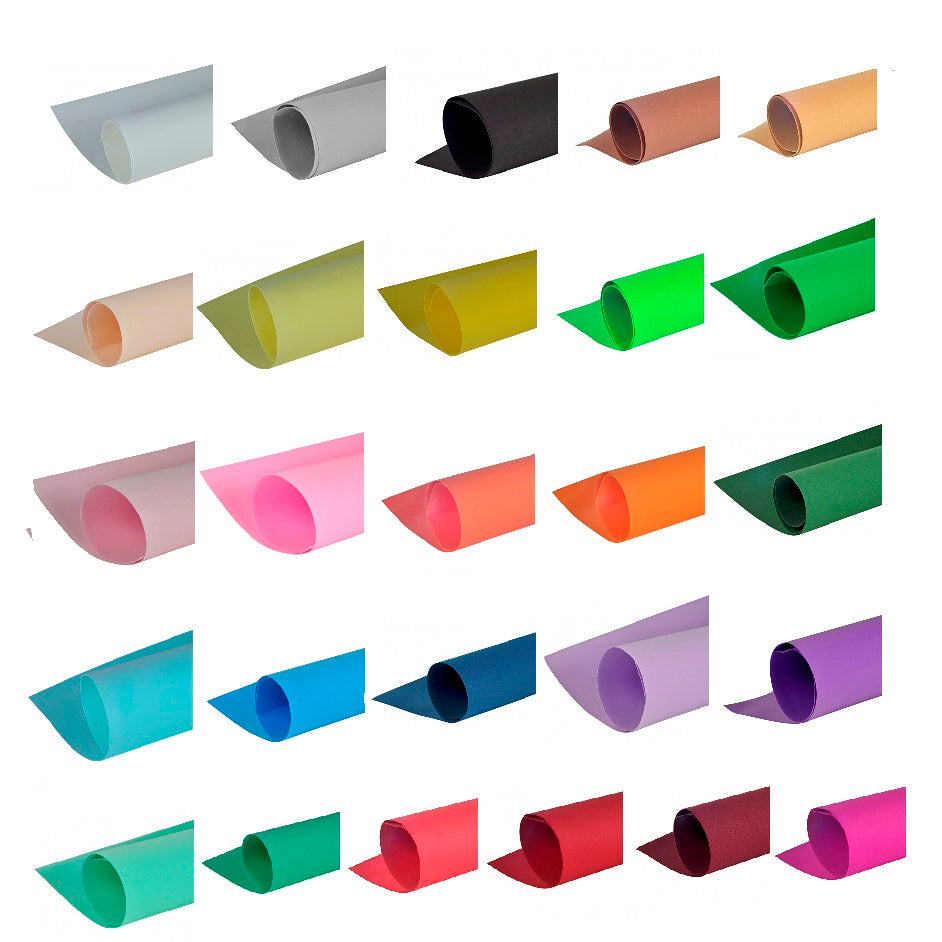 PLAIN FOAM (FOAMIRAN) SHEETS 2 MM 20X30 CM - Luxy Kraft