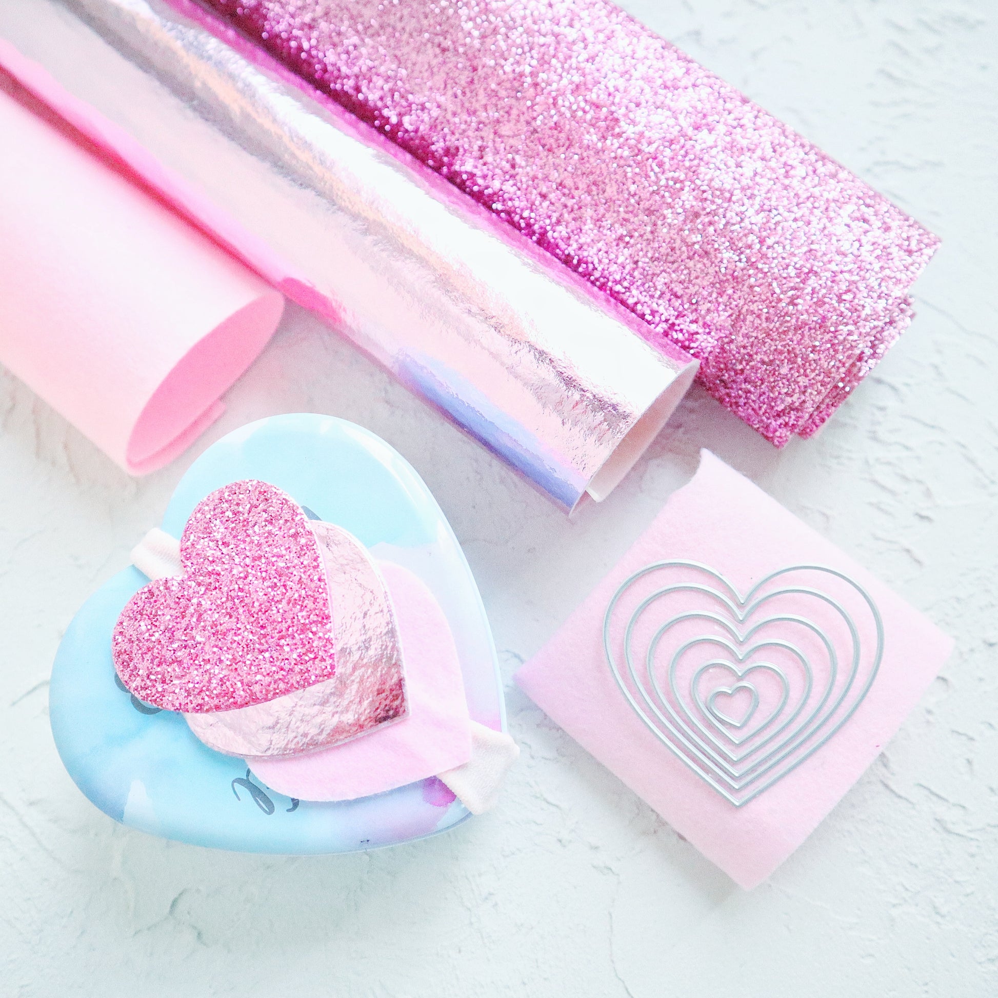 HEART CUTTING DIES 6 PCS SET 1-6 CM - Luxy Kraft