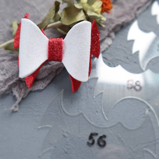 BOW MAKING PLASTIC TEMPLATES N-56 SET OF 4 PCS - Luxy Kraft