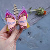 UNICORN BOW MAKING PLASTIC TEMPLATES N-61 SET OF 6 PCS - Luxy Kraft