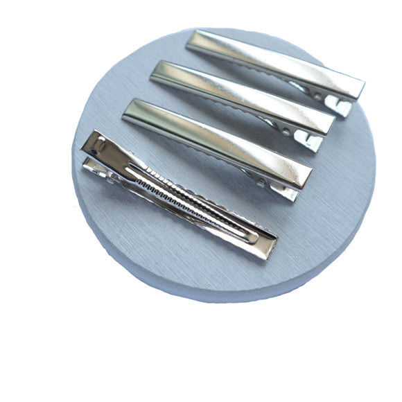 Alligator hairclips 5.5 cm 10 pcs - Luxy Kraft