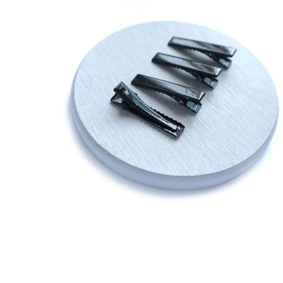 Alligator hairclips 3.2 cm 10 pcs - Luxy Kraft