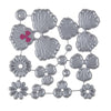 FLOWER POPPY CUTTING DIES 13 PCS SET - Luxy Kraft