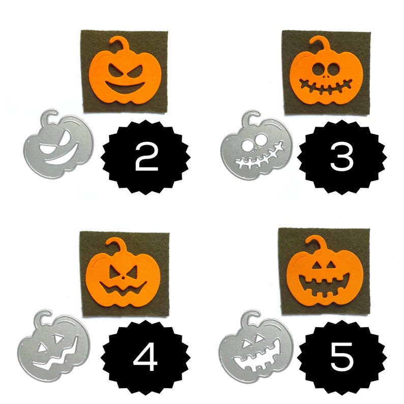 Halloween Pumpkin cutting die - Luxy Kraft