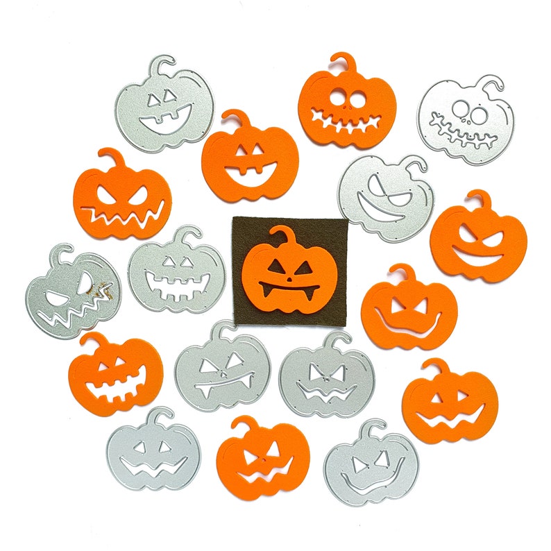 Halloween Pumpkin cutting die - Luxy Kraft