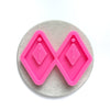 Earrings molds for resin silicone Geometry mold for epoxy - Luxy Kraft