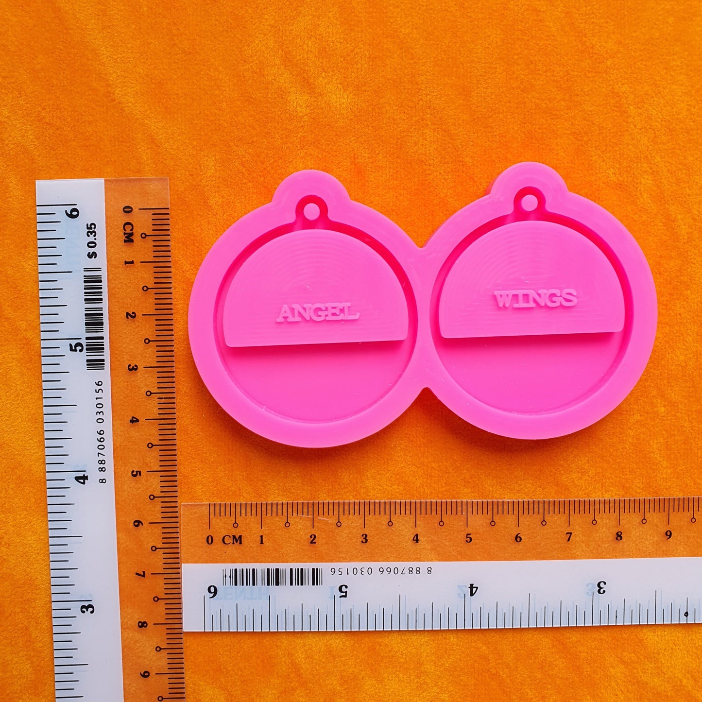 Silicone earrings mold for resin and epoxy Circle Geometry mould for jewelry - Luxy Kraft