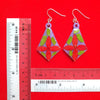 Earrings silicone mold for resin Geometry Rhombus silicone molds for epoxy - Luxy Kraft