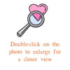 Silicone earrings mold "Lips, Heart" for resin and epoxy - Luxy Kraft