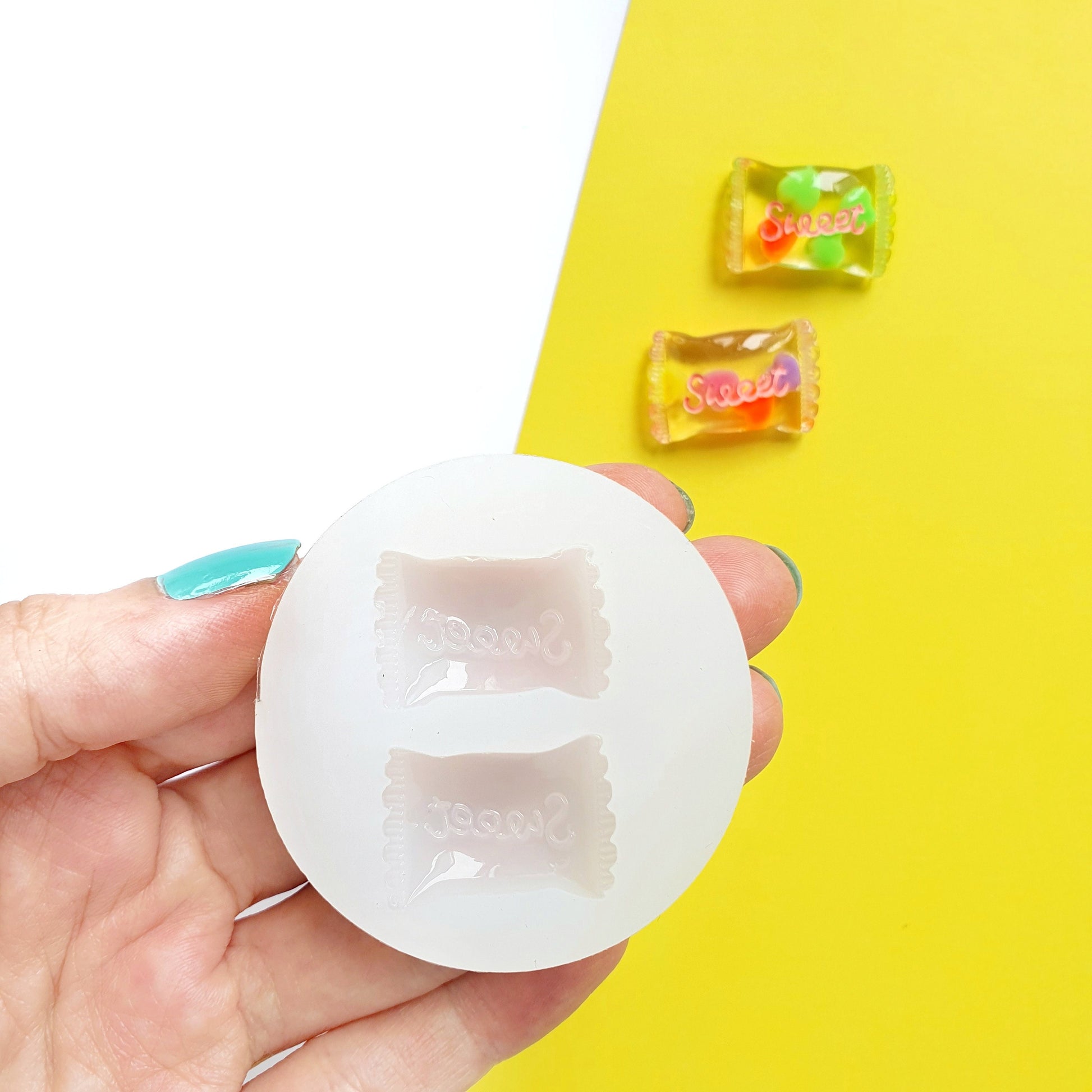 Silicone earrings mold "Candy" for resin and epoxy - Luxy Kraft