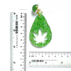 Earrings molds for resin Leaves silicone mold for epoxy - Luxy Kraft